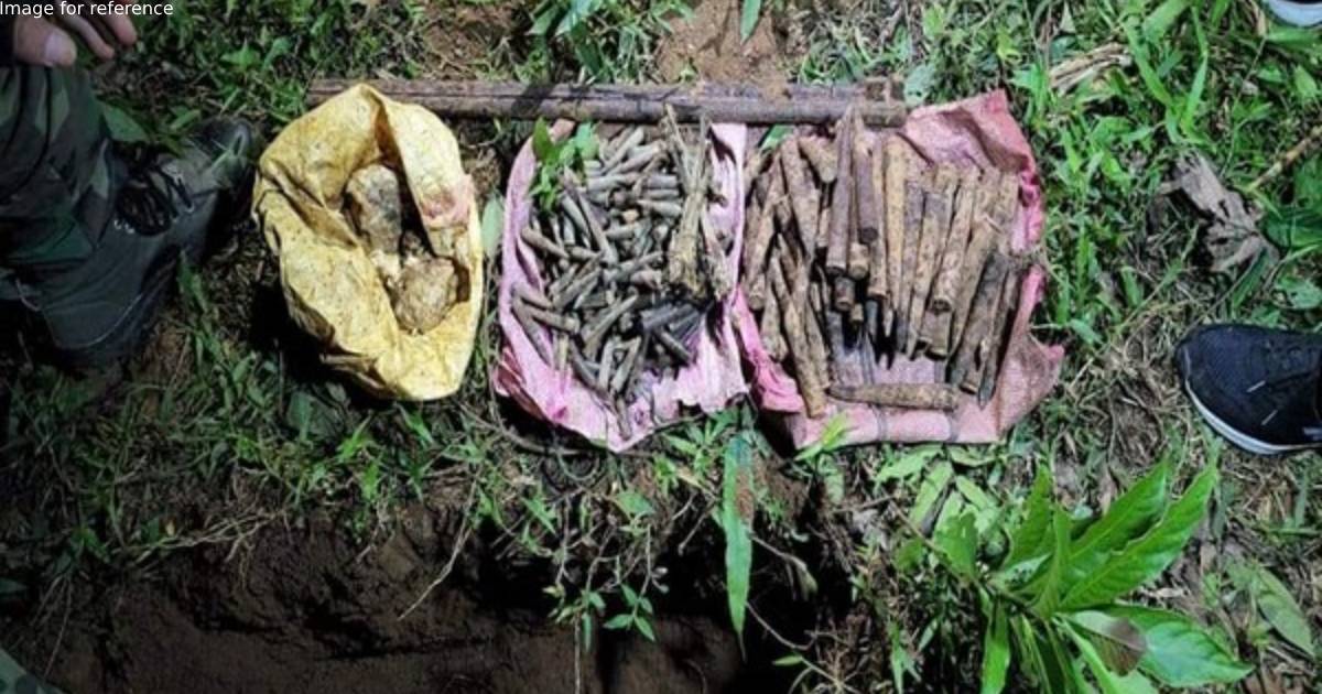 Anti-aircraft ammunition among huge cache of arms and explosives recovered in Meghalaya's East Garo Hills